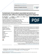 Containment of Procedure-Associated Aerosols by An Extractor Tent: Effect On Nebulized Drug Particle Dispersal