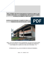 Relatório Prova de Carga (Ufra - Capanema - PA - Engenharia Ambintal - Ensaio de Compressão)