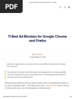 11 Best Ad Blockers For Google Chrome and Firefox - Geekflare