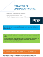 ESTRATEGIA DE COMERCIALIZACIÓN Y VENTAS