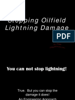 Stopping Oilfield Lightning Damage