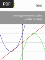 MAT1033 Intermediate Algebra at Santa Fe College Fall 2021 Edition