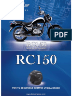 Manual Moto Rc150