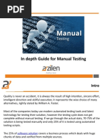 In Depth Guide For Manual Testing