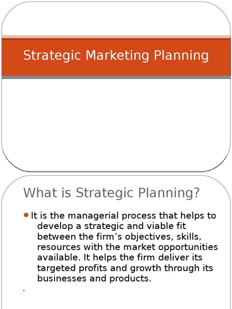 MM4 39 | PDF | Marketing Strategy | Strategic Management