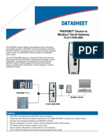 Datasheet: Profinet Device To Modbus Serial Gateway