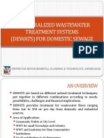 Decentralized Wastewater Treatment Systems (Dewats) For Domestic Sewage
