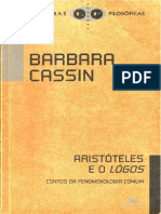 Doku.pub Aristoteles e o Logos Barbara Cassinpdf