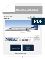 Aircraft Specification Sheet: L J 60XR