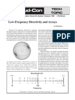 Syn-Aud-Con: Low-Frequency Directivity and Arrays