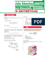 Series Aritméticas para Segundo Grado de Secundarias