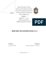 Resumen de exposiciones sobre valores y principios del cooperativismo y leyes de cooperativas