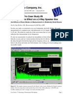 SIA Software Company, Inc.: SIA-Smaart Pro Case Study #8 Polarity and Its Effect On A 2-Way Speaker Box