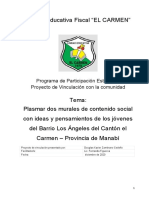 Proyecto de Vinculacion Con La Comunidad - Xavier Zambrano