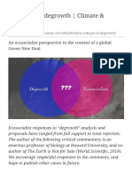 A Critique of Degrowth Climate & Capitalism+