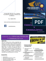 Ciencias Penales y Criminalística 