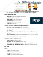 Rangkuman Bahasa Indonesia