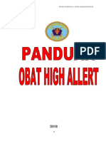 Panduan High Alert