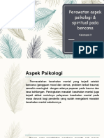 Perawatan Aspek Psikologi & Spiritual Pada Bencana