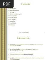 Sytem Architecture Working Components Description Characteristics Current Status ETC in India Conclusion Future Scope References