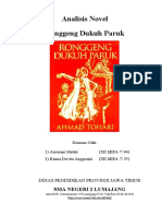 Analisis Novel Ronggeng Dukuh Paruk