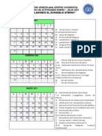 Calendario Actividades AVCO Ene-Julio 2021