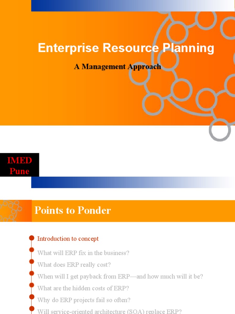 Enterprise Resource Planning | PDF | Enterprise Resource Planning ...