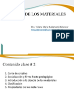 Clase 2 - Introducción A La Ciencia de Los Materiales