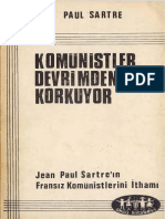 Jean Paul Sartre - Komünistler Devrimden Korkuyor