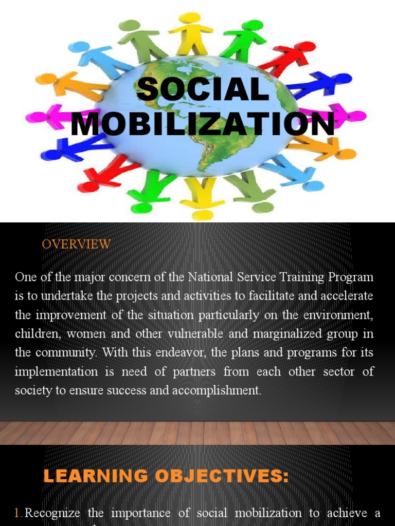 Module 8 - Social Mobilization | PDF | Empowerment | Community
