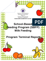 Romagura ES Milk Feeding Program Report