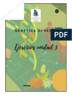 Genetica General. Practica Unidad 3
