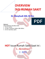 Overview Akreditasi Modul Man RS 2018