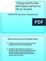 Design and Develop Services and Products