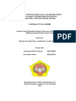 Aplikasi Pengolahan Data Akademik Siswa Pada SMKN 1 Kediri Menggunakan Laravel 6 Dan Database Mysql