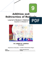 Math9 Q2 Week5 Addition-&-Subraction-of-Radicals