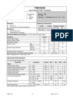 Low VCE(sat) PNP Transistor TSB1424A Data Sheet