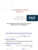 NN Methods & Generalization Bounds