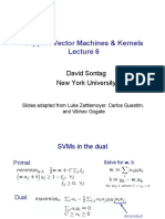 Lecture6 - Support Vector Machines & Kernels