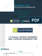 1.7 Normas Nom 001 Semarat 1996 y Nom 003 Semarnat 1997