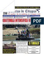 Periódico Noticias de Chiapas, Edición Virtual Jueves 13 de Enero de 2022