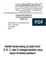 Ppt. Soal Uas 1 Ips Kelas 9 2020-2021