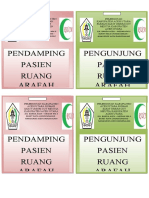 Bet Pendamping Pasien