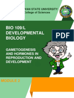 BIO 109/L Developmental: Biology