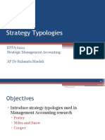 Lecture 3 Strategy Typologies