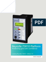 Reyrolle 7SR10 Platform: Protecting Grid With Confidence