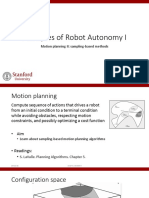Principles of Robot Autonomy I: Motion Planning II: Sampling-Based Methods