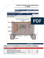 Precio de Una Vivienda-1 Piso