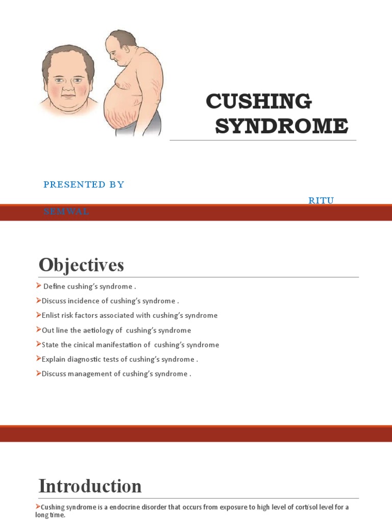 Cushing Syndrome PDF Cortisol Adrenocorticotropic Hormone