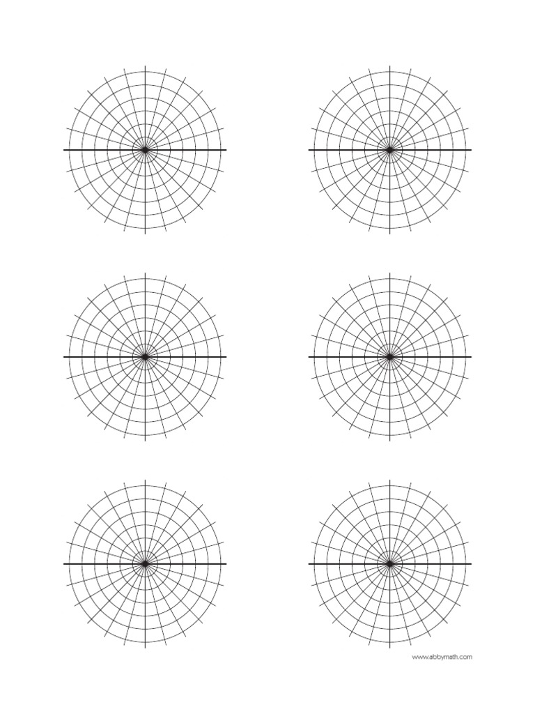 Polar Graph Paper PDF
